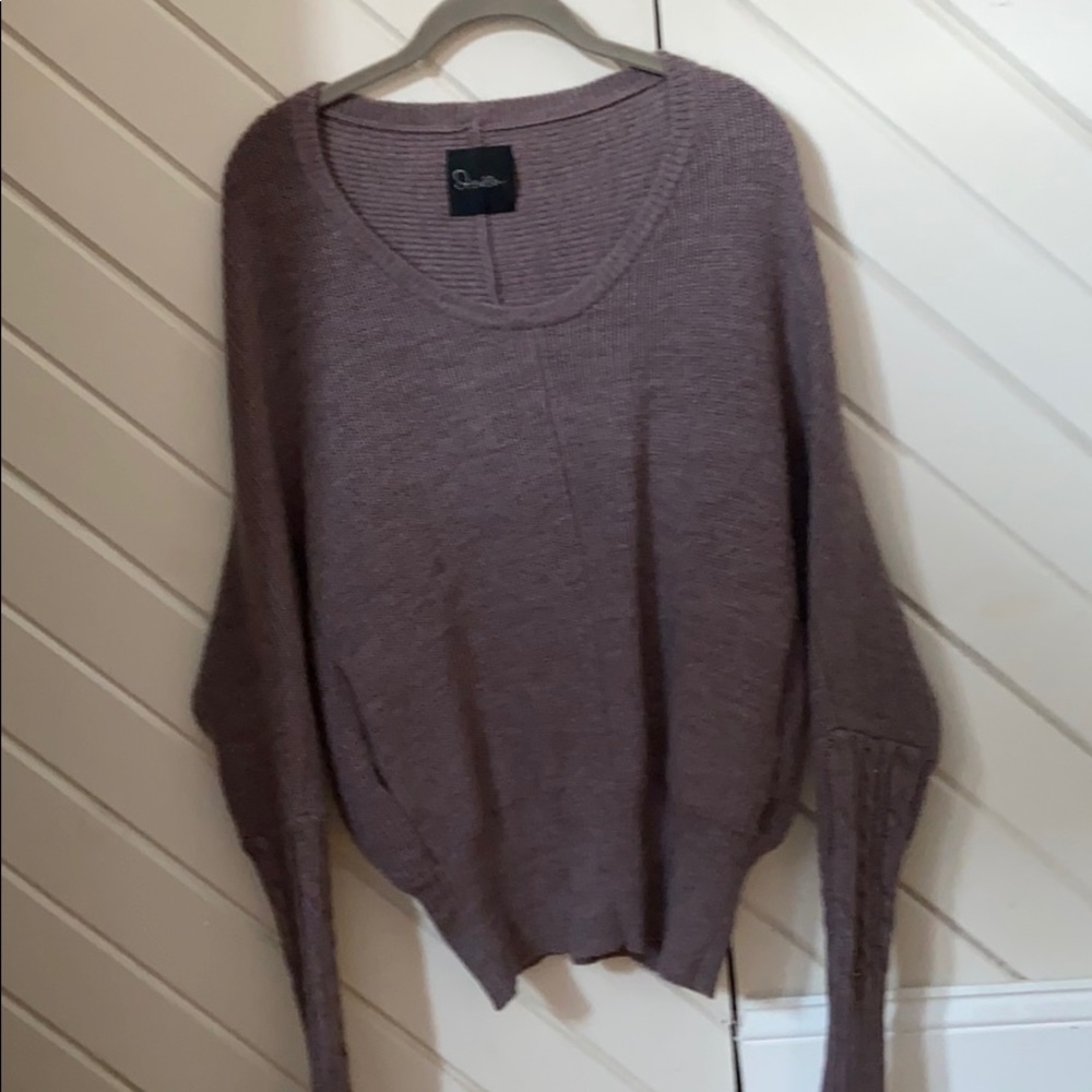 Purple sweater